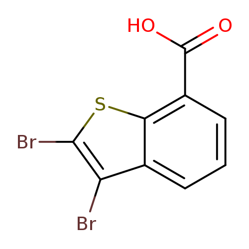 2,3-dibromo-1-benzothiophene-7-carboxylic acid