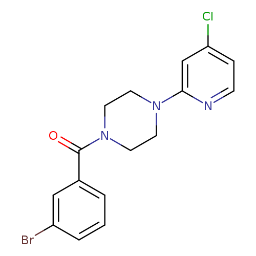 1-(3-bromobenzoyl)-4-(4-chloropyridin-2-yl)piperazine