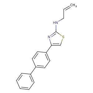 4-[1,1′-Biphenyl]-4-yl-N-2-propen-1-yl-2-thiazolamine