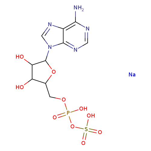 5′-Adenylic acid, monoanhydride with sulfuric acid, disodium salt