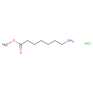 Heptanoic acid, 7-amino-, methyl ester, hydrochloride (1:1)