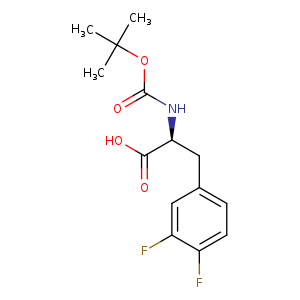 L-Phenylalanine, N-[(1,1-dimethylethoxy)carbonyl]-3,4-difluoro-
