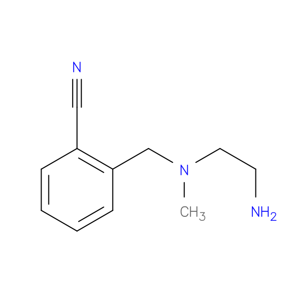 2-(((2-Aminoethyl)(methyl)amino)methyl)benzonitrile
