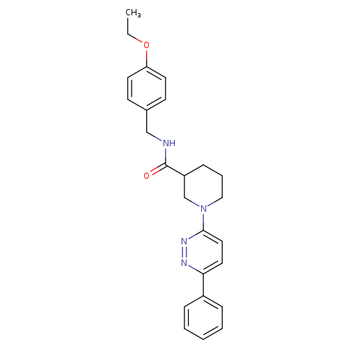 N-[(4-ethoxyphenyl)methyl]-1-(6-phenylpyridazin-3-yl)piperidine-3-carboxamide