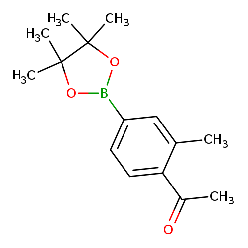 1-[2-methyl-4-(tetramethyl-1,3,2-dioxaborolan-2-yl)phenyl]ethanone