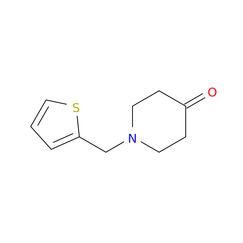 1-[(thiophen-2-yl)methyl]piperidin-4-one