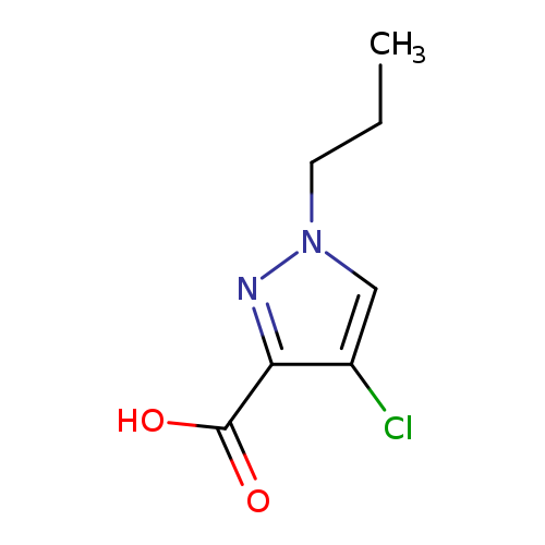 4-Chloro-1-propyl-1H-pyrazole-3-carboxylic acid