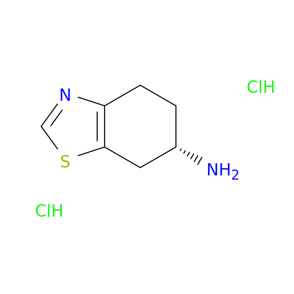 (6S)-4,5,6,7-Tetrahydro-1,3-benzothiazol-6-amine dihydrochloride