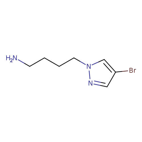 4-(4-Bromo-1h-pyrazol-1-yl)butan-1-amine