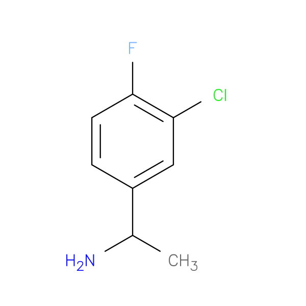 1-(3-chloro-4-fluorophenyl)ethan-1-amine