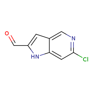 6-chloro-1H-pyrrolo[3,2-c]pyridine-2-carbaldehyde