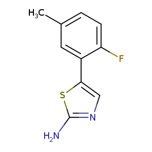 5-(2-Fluoro-5-methylphenyl)thiazol-2-amine