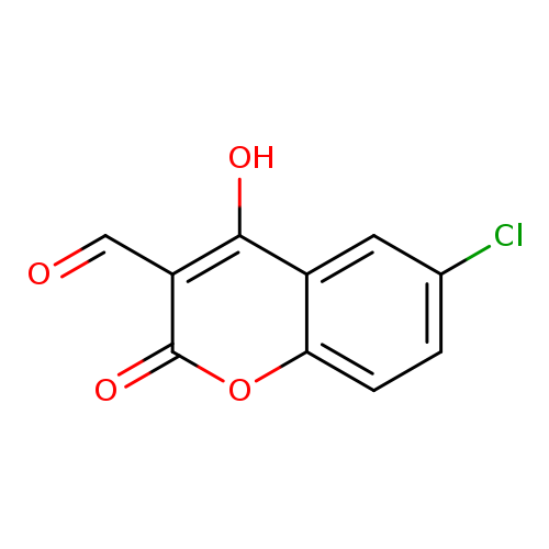2H-1-Benzopyran-3-carboxaldehyde,6-chloro-4-hydroxy-2-oxo-