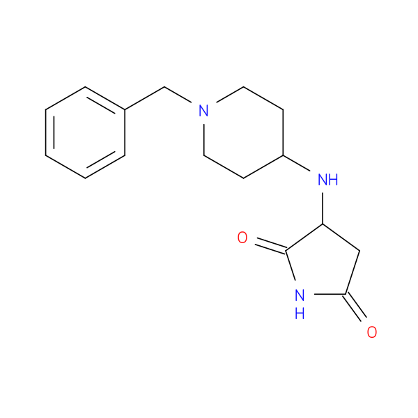 3-[(1-Benzylpiperidin-4-yl)amino]pyrrolidine-2,5-dione