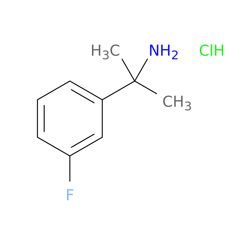 2-(3-Fluorophenyl)propan-2-amine hydrochloride