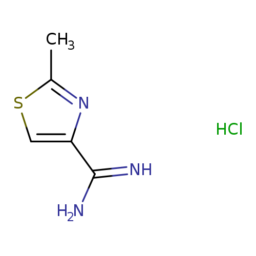 2-Methyl-1,3-thiazole-4-carboximidamide HCl