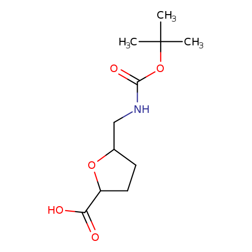 5-({[(tert-butoxy)carbonyl]amino}methyl)oxolane-2-carboxylic acid