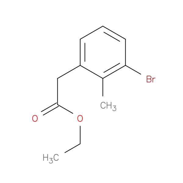 Ethyl 2-(3-bromo-2-methylphenyl)acetate