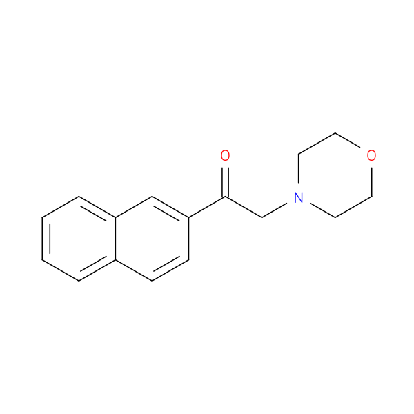 2-(4-morpholinyl)-1-(2-naphthyl)ethanone