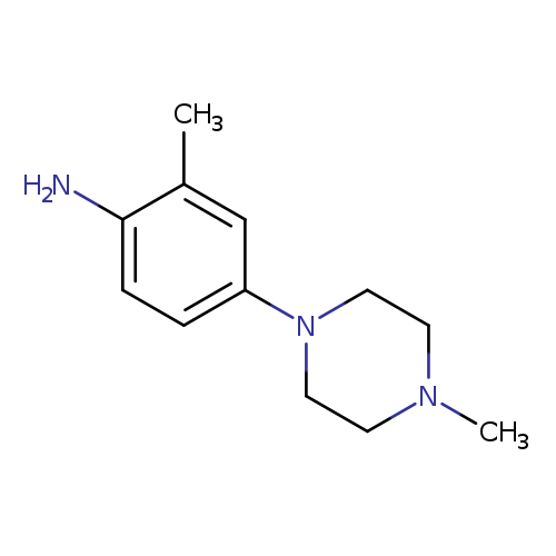 Benzenamine, 2-methyl-4-(4-methyl-1-piperazinyl)-