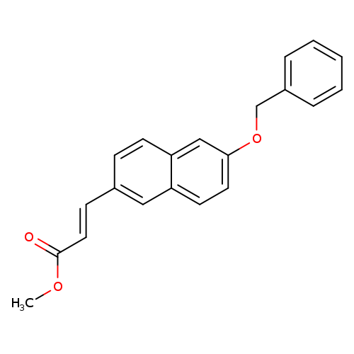 methyl (2E)-3-[6-(benzyloxy)naphthalen-2-yl]prop-2-enoate