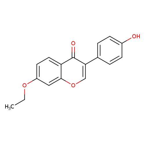 4H-1-Benzopyran-4-one, 7-ethoxy-3-(4-hydroxyphenyl)-