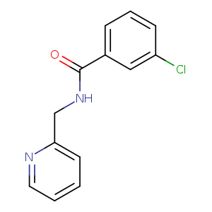 N1-(2-pyridylmethyl)-3-chlorobenzamide