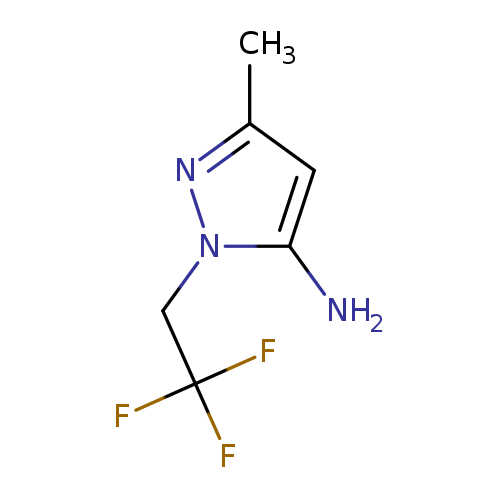 3-Methyl-1-(2,2,2-trifluoroethyl)-1H-pyrazol-5-amine