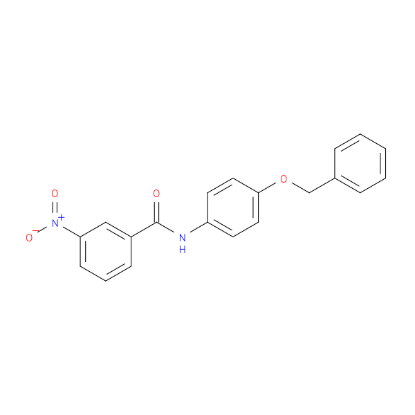 N-[4-(benzyloxy)phenyl]-3-nitrobenzamide