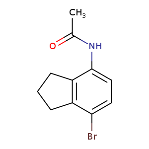 N-(7-BROMO-2,3-DIHYDRO-1H-INDEN-4-YL)ACETAMIDE