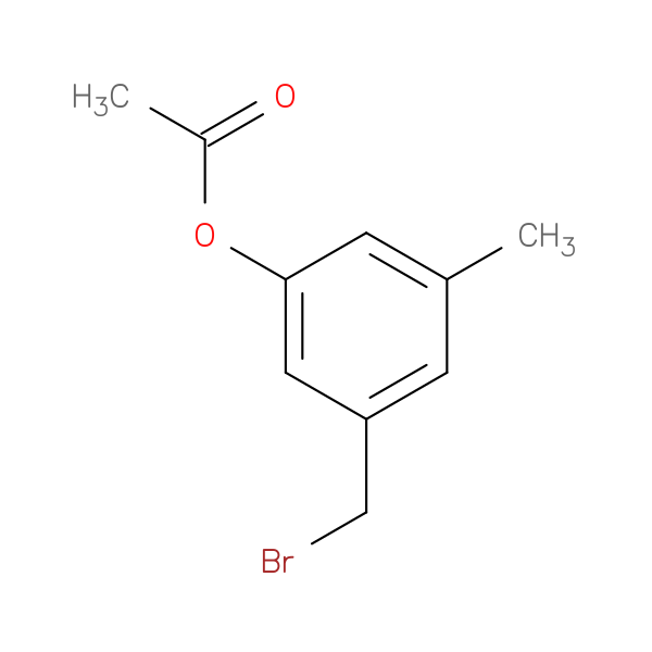 3-(bromomethyl)-5-methylphenyl acetate
