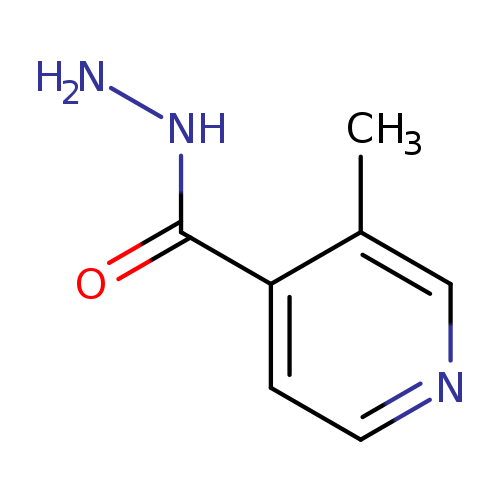 4-Pyridinecarboxylic acid, 3-methyl-, hydrazide