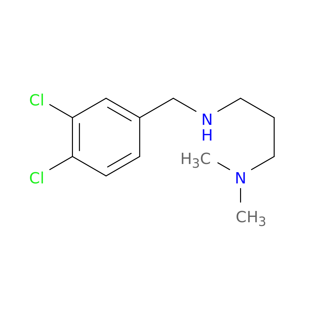[(3,4-dichlorophenyl)methyl][3-(dimethylamino)propyl]amine