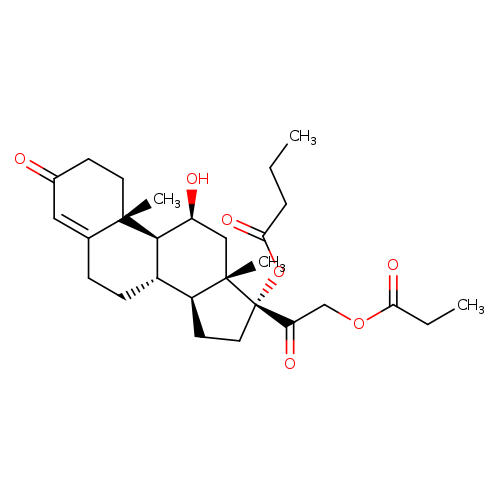 11beta,17,21-trihydroxypregn-4-ene-3,20-dione 17-butyrate 21-propionate