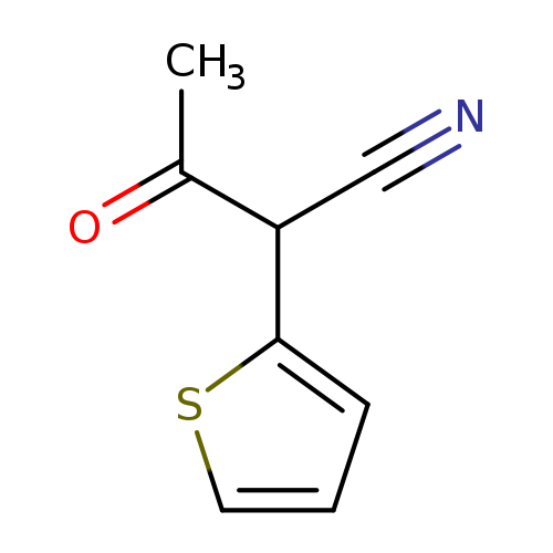 3-oxo-2-(2-thienyl)butanenitrile