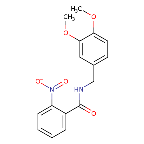 N-[(3,4-dimethoxyphenyl)methyl]-2-nitrobenzamide