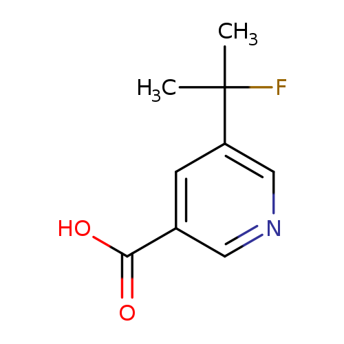 5-(2-fluoropropan-2-yl)pyridine-3-carboxylic acid