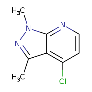 4-chloro-1,3-dimethyl-1H-pyrazolo[3,4-b]pyridine