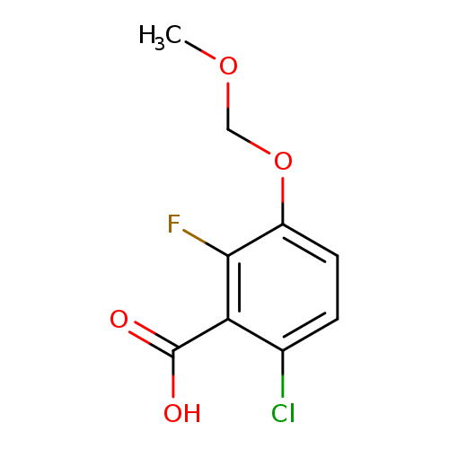 6-Chloro-2-fluoro-3-(methoxymethoxy)benzoic acid