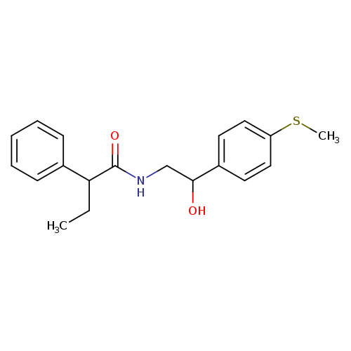 N-{2-hydroxy-2-[4-(methylsulfanyl)phenyl]ethyl}-2-phenylbutanamide