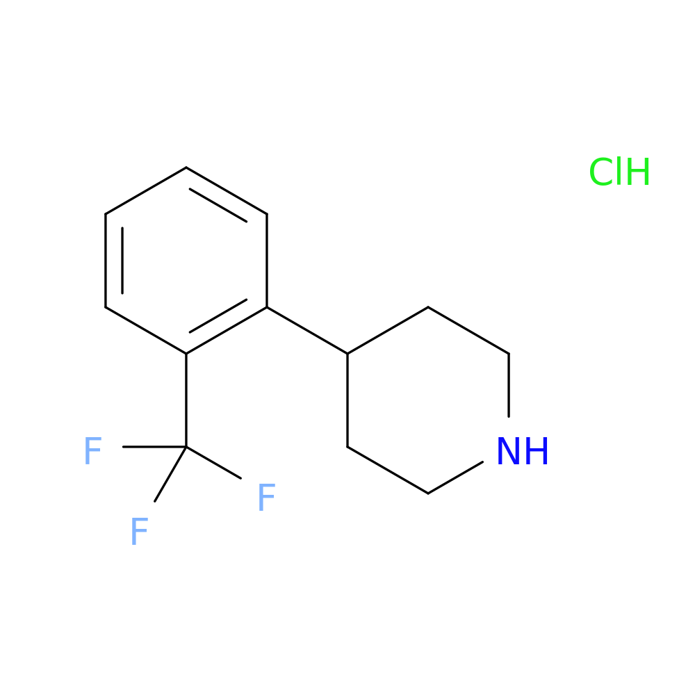 4-(2-(Trifluoromethyl)phenyl)piperidine hydrochloride
