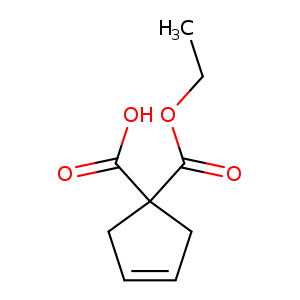 1-(Ethoxycarbonyl)cyclopent-3-enecarboxylic acid