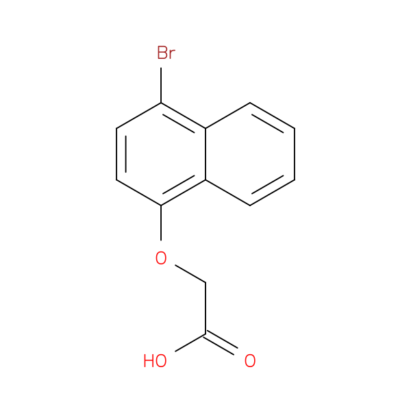 2-((4-Bromonaphthalen-1-yl)oxy)acetic acid