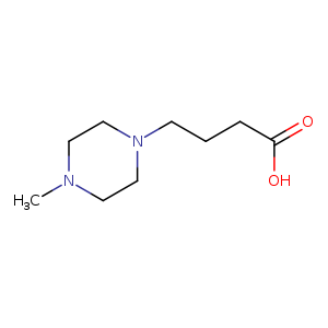4-(4-Methyl-1-piperazinyl)butanoic Acid