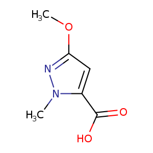 1H-Pyrazole-5-carboxylic acid, 3-methoxy-1-methyl-