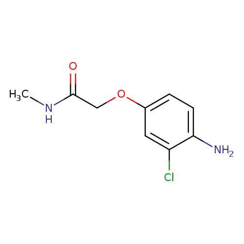 2-(4-Amino-3-chlorophenoxy)-n-methylacetamide