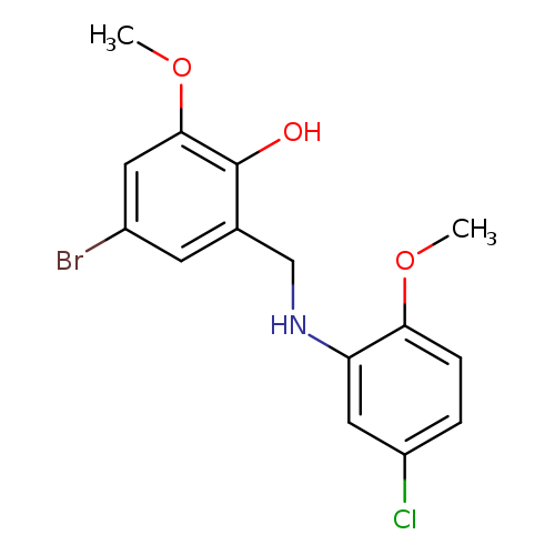 4-bromo-2-{[(5-chloro-2-methoxyphenyl)amino]methyl}-6-methoxyphenol