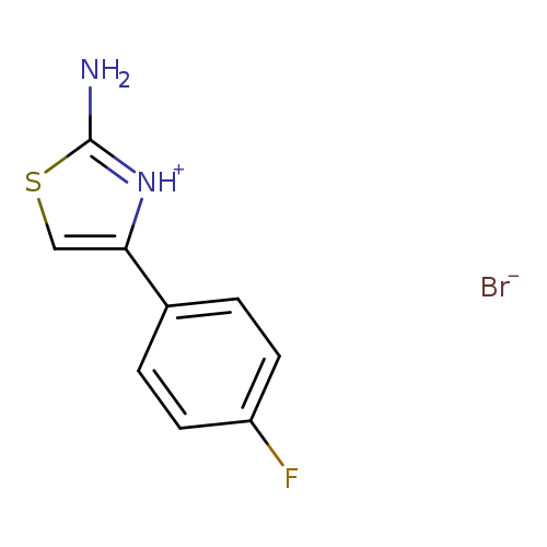 4-(4-fluorophenyl)-1,3-thiazol-2-amine hydrobromide