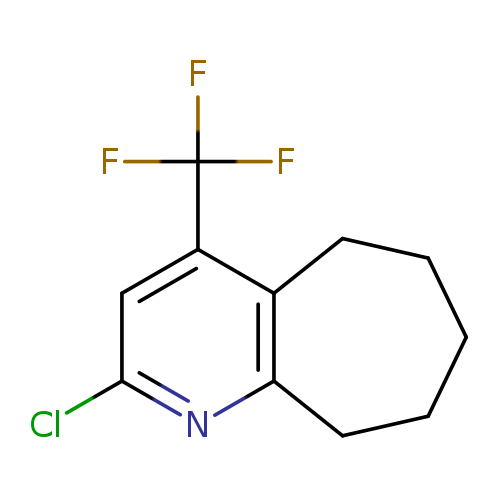 2-chloro-4-(trifluoromethyl)-5H,6H,7H,8H,9H-cyclohepta[b]pyridine