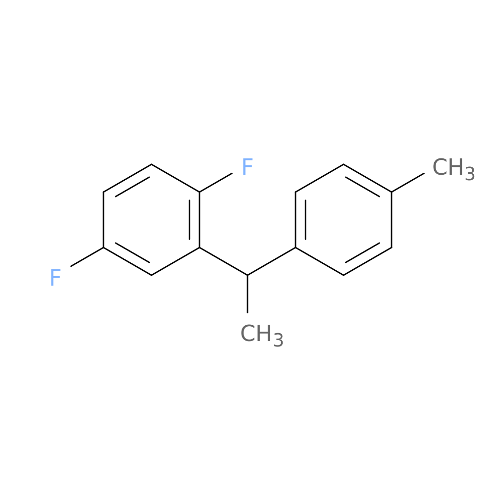 1,4-difluoro-2-(1-(p-tolyl)ethyl)benzene